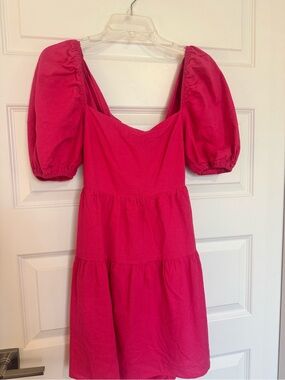 Hello Molly Bright Pink Summer Dress